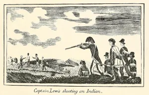 Louisiana Purchase Prints: Illustration from Lewis and Clark's journal of the Corps of Discovery from 1803-6
