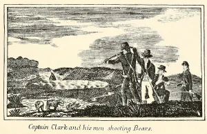 Louisiana Purchase Prints: Illustration from Lewis and Clark's journal of the Corps of Discovery from 1803-6