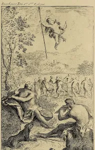 Lombardia Prints: Illustration of 'The Bucolics' by Virgil