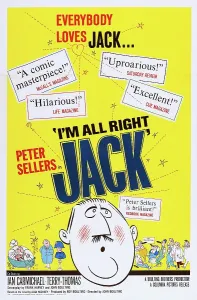 Caricature Prints: I'M ALL RIGHT, JACK, poster art, 1959