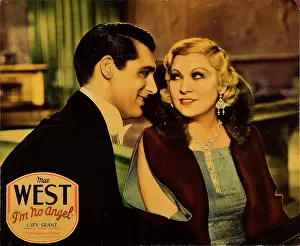 Tuxedo Prints: I'M NO ANGEL, Cary Grant, Mae West, 1933