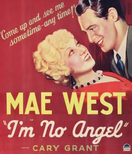 Images Dated 30th September 2013: I'M NO ANGEL, l-r: Mae West, Cary Grant on window card, 1933