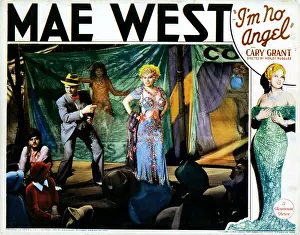 Performer Prints: I'M NO ANGEL, from left, Russell Hopton, Mae West, 1933
