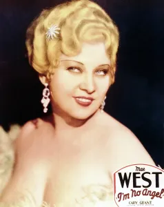 Dangling Earrings Prints: I'M NO ANGEL, Mae West, 1933