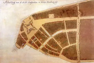 Wall Street Prints: IMAGE OF THE CITY OF NEW AMSTERDAM IN NEW NETHERLAND
