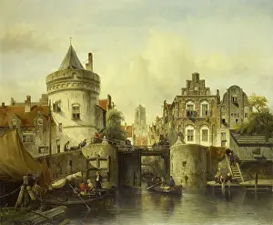 Port Prints: Imaginary View based on the Kolksluis