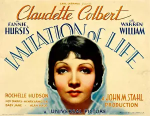 IMITATION OF LIFE, Claudette Colbert, 1934