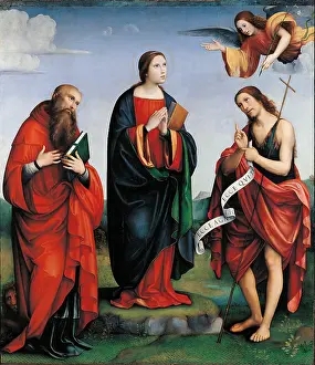 Jerome Prints: The Immaculate Conception Appears to St Anne