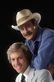 Parker Prints: IMON & SIMON, from left: Jameson Parker, Gerald McRaney, (1983), 1981-88