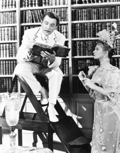 Redgrave Prints: THE IMPORTANCE OF BEING EARNEST, from left: Michael Redgrave, Joan Greenwood, 1952