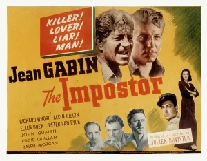 1944 Movies Prints: THE IMPOSTOR, Jean Gabin, 1944