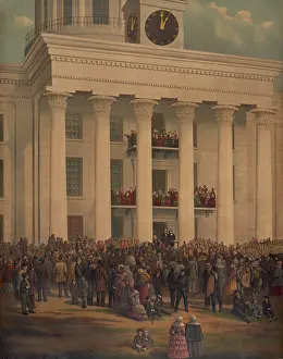 Alexander Prints: The inauguration of Jefferson Davis as President of the Confederate States of American