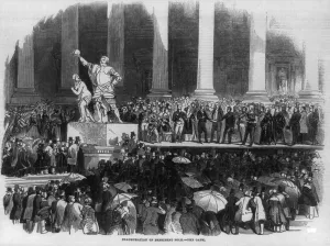 Tomb Prints: Inauguration of President James K. Polk, 1845