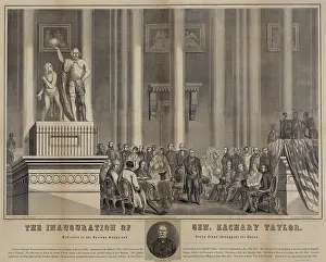 Public Event Prints: Inauguration of President Zachary Taylor
