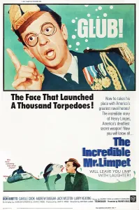Knotts Prints: THE INCREDIBLE MR. LIMPET, US poster art, top and bottom: Don Knotts, 1964