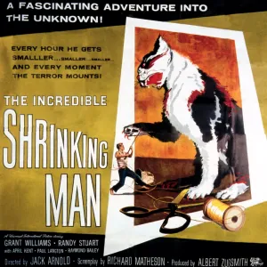 Scissors Prints: THE INCREDIBLE SHRINKING MAN, 1957