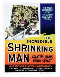 Scissors Prints: THE INCREDIBLE SHRINKING MAN, poster art, 1957