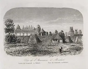 Bharat Prints: India (1863). Madurai. Picture of the 'Historia General de las Misiones' (General History of Missions)