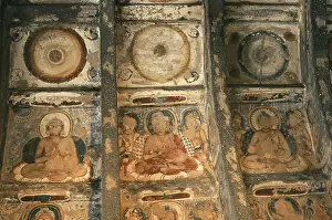 Buddha Prints: INDIA. Ajanta. Ajanta Caves. Cave 10