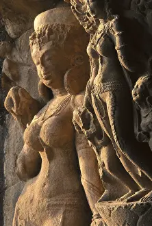 Temples Prints: INDIA. Ellora. Ellora Caves. Ellora