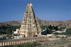 Hindus Prints: INDIA. KARNATAKA. Hampi. Virupaksha Temple