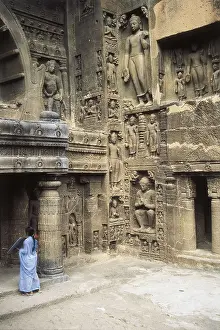 Aisan Prints: INDIA. MAHARASHTRA. Ajanta. Ajanta Caves