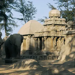 Bharat Prints: INDIA. TAMIL NADU. Mahabalipuram