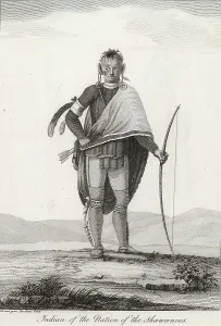 Ohio River Prints: Indian of the nation of Shawanoes (Shawnee)