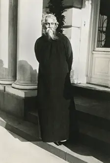 Novelist Prints: Indian poet and philosopher Rabindranath Tagore