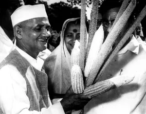 Corn Prints: Indian Prime Minister Lal Bahadur Shastri