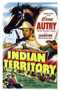 Autry Prints: INDIAN TERRITORY, US poster, Gene Autry (top left)
