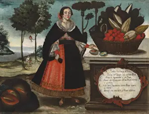 Food Prints: Indian Woman in Special Attire