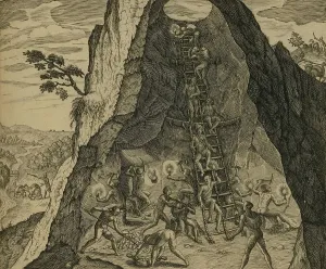 Silver Prints: HOW THE INDIANS DIG THE GOLD FROM THE MOUNTAINS