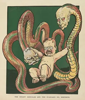Business Prints: THE INFANT HERCULES AND THE STANDARD OIL SERPENTS