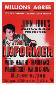 2015 Prints: THE INFORMER, US poster Victor McLaglen, 1935
