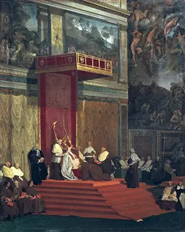 Papacy Prints: INGRES, Jean-Auguste-Dominique (1780-1867)