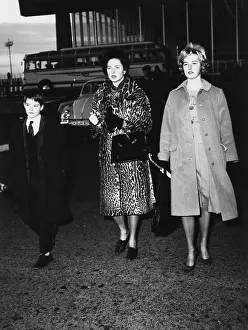 Leopard Skin Prints: Ingrid Bergman with her children