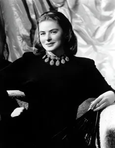 Necklace Prints: INGRID BERGMAN, portrait