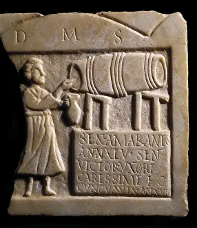 Crome Prints: Inn Scene. 1st c. Roman art. Early Empire