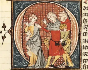 Vincent Of Beauvais 1190 1264 Prints: Innocent III excommunicates Otto IV for the invasion of Sicily (1210)