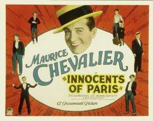 1920s Movies Prints: INNOCENTS OF PARIS, Maurice Chevalier, David Durand (little boy), 1929