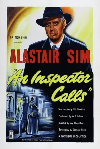 Alastair Prints: AN INSPECTOR CALLS, Alastair Sim on British poster art, 1954