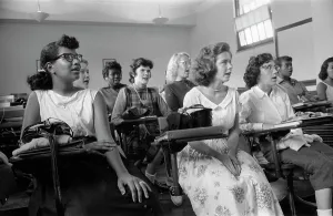 High School Prints: Integrated classroom at Anacostia High School