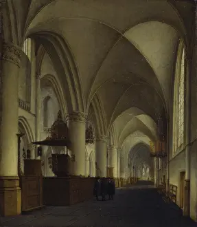 Empty Prints: Interior of the Church of Saint Bavo