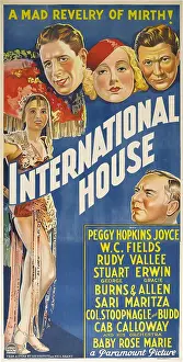 Australian Prints: INTERNATIONAL HOUSE, top from left: Rudy Vallee