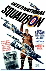 Arm Raised Prints: INTERNATIONAL SQUADRON, Ronald Reagan (center), 1941