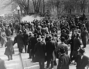 Lcgr1511 Prints: International Unemployment Day at the White House, Washington, D.C