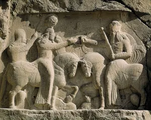 Aisan Prints: Investiture of Ardashir I. 3rd c