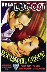 Re Release Prints: INVISIBLE GHOST, from left: Bela Lugosi
