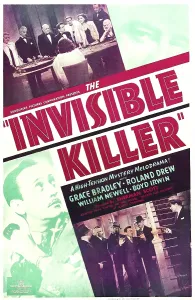 Drew Prints: THE INVISIBLE KILLER, middle far left: Roland Drew, 1939